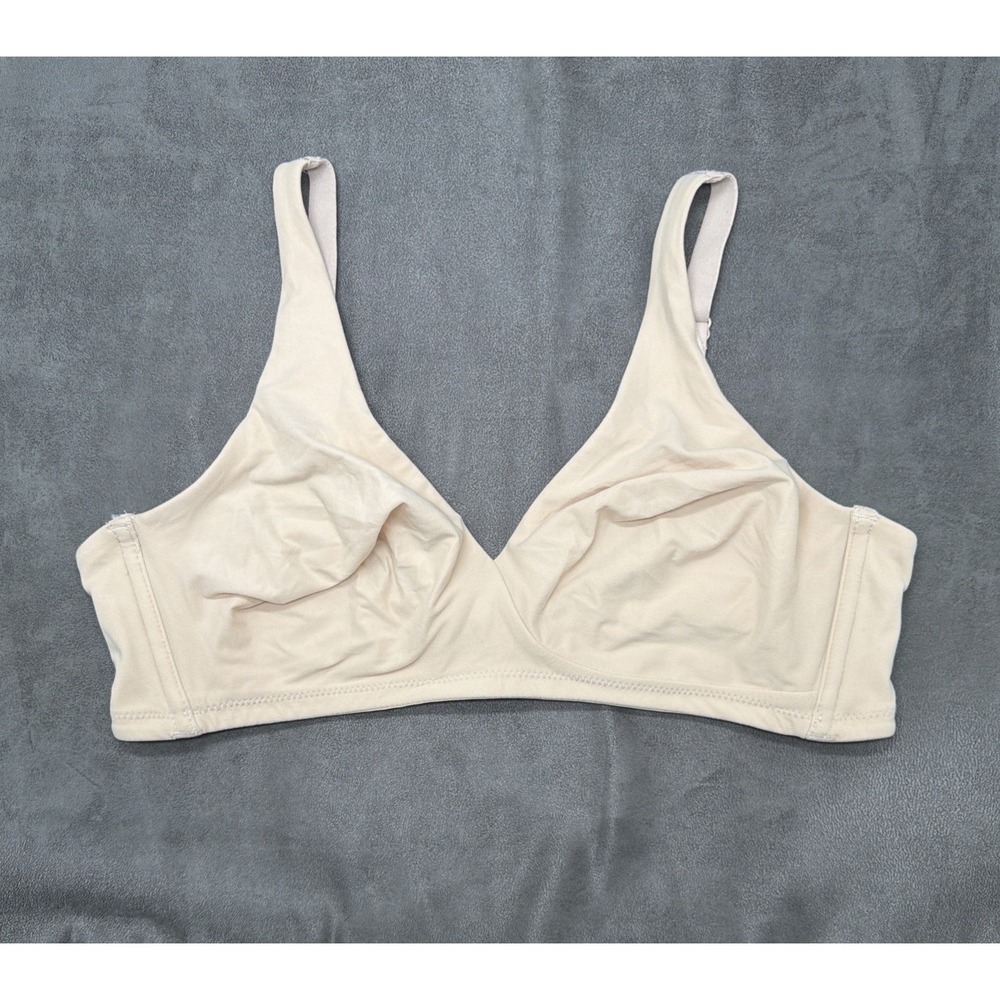 Wacoal 852389 How Perfect Full Figure Wire Free Bra Size 38D